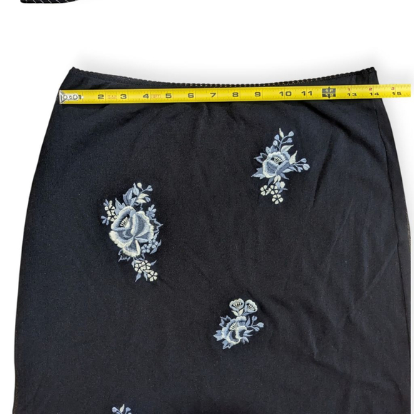 Vivienne Tam Floral Embroidered Skirt + Cami 2 piece set size 3 Small - Picture 5 of 12